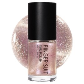 Fingersuit Nail Polish, 1 pc, 8ml, Velor / 핑거수트 네일 폴리쉬, 1개, 8ml, 벨루어