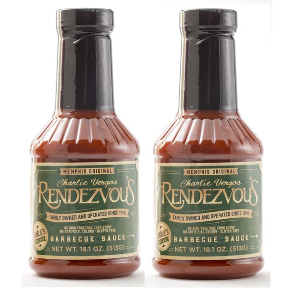 Charlie Vergos Rendezvous (Memphis) Charlie's Select Sauce - 18.1oz (2-Pack)