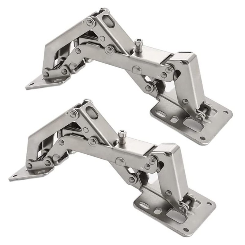 KAFENDA 170 Degree Hinges Frameless Cabinet Door Hinges, Hidden Hydraulic