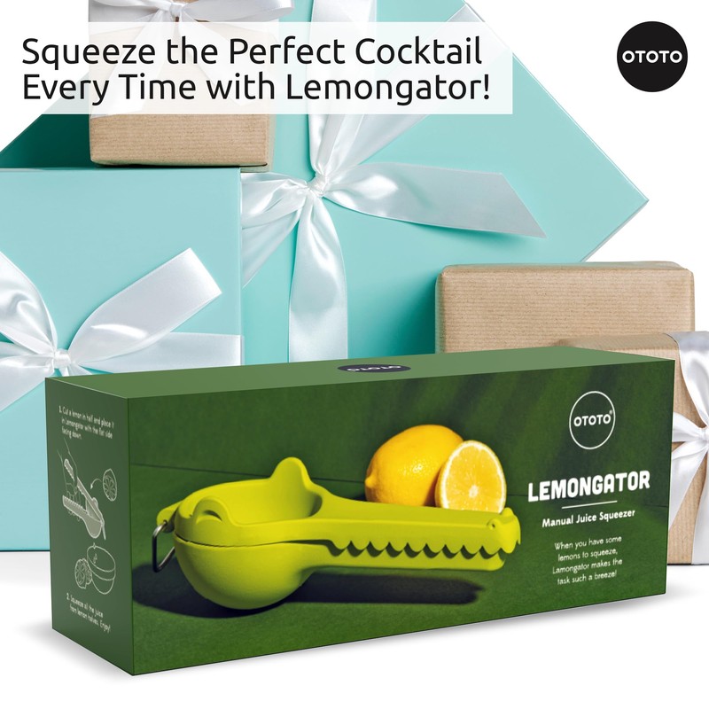 NEW!! Crocodile Lemon Squeezer by OTOTO - Lemon Lime Squeezer,