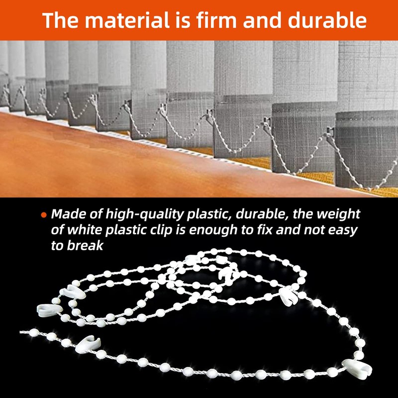 GETUOPT Vertical Blind Bottom Chain for 3.5 Inch/ 89 mm