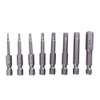8PCS Allen Wrench Drill Bit Set Hex Head S2 Alloy