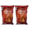 Clancy's Nacho Cheese-Flavored Tortilla Chips Snacks Made with Real Cheese, Great for Parties - 2 Pck (11 oz)