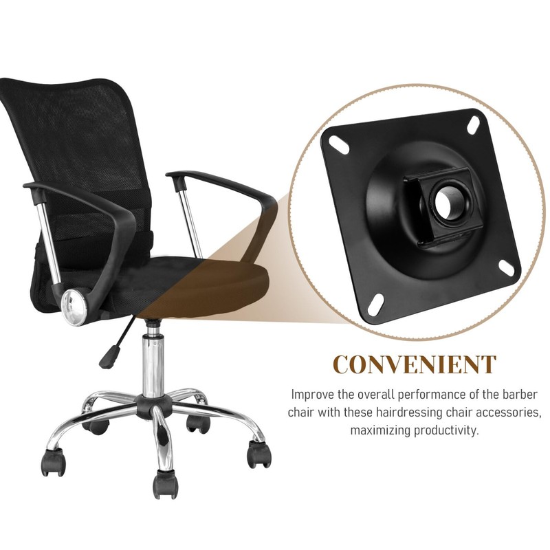 Baluue Heavy Duty Barber Chair Connecting Chassis Chair Replacement Salon