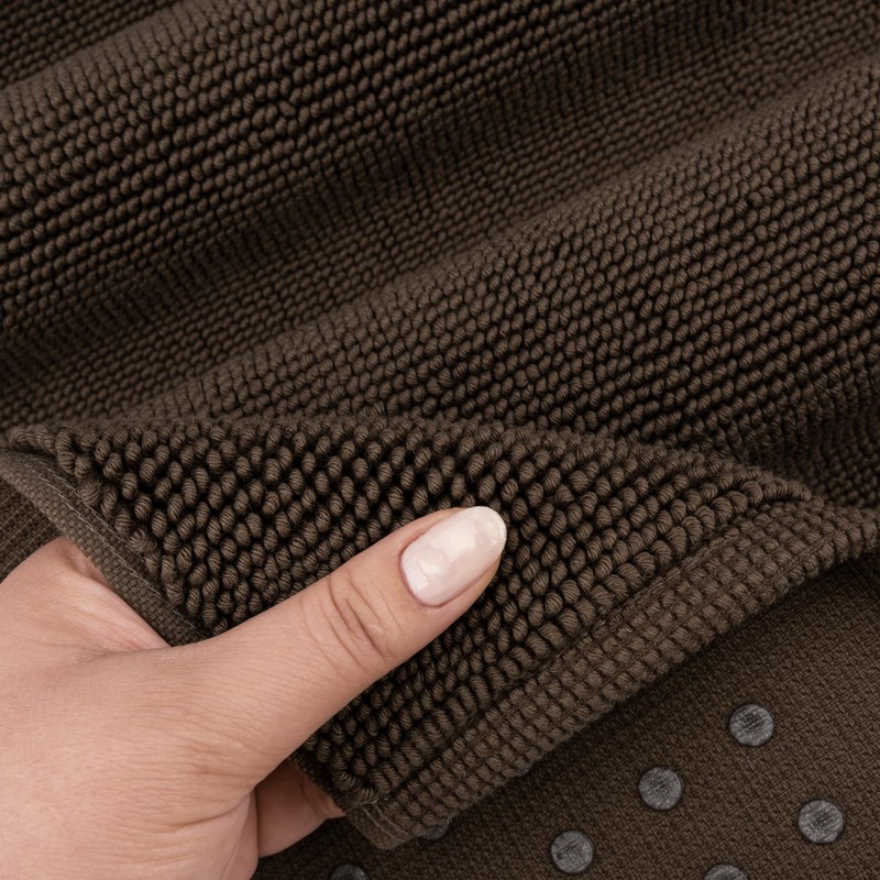Hammetex 100% Cotton Non-Slip Bath Mat, 43 x 61 cm