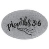 Angelstar Proverb Pocket Stone-Acknowledge Him, Multicolored