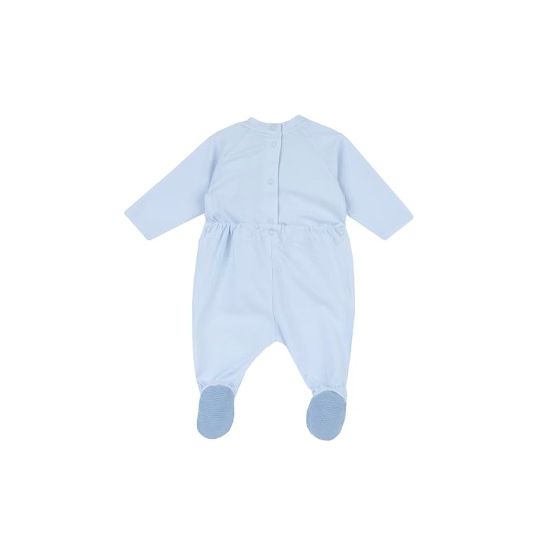 Chicco, Baby Romper with Comfortable Button Placket, Soft Cotton, Machine