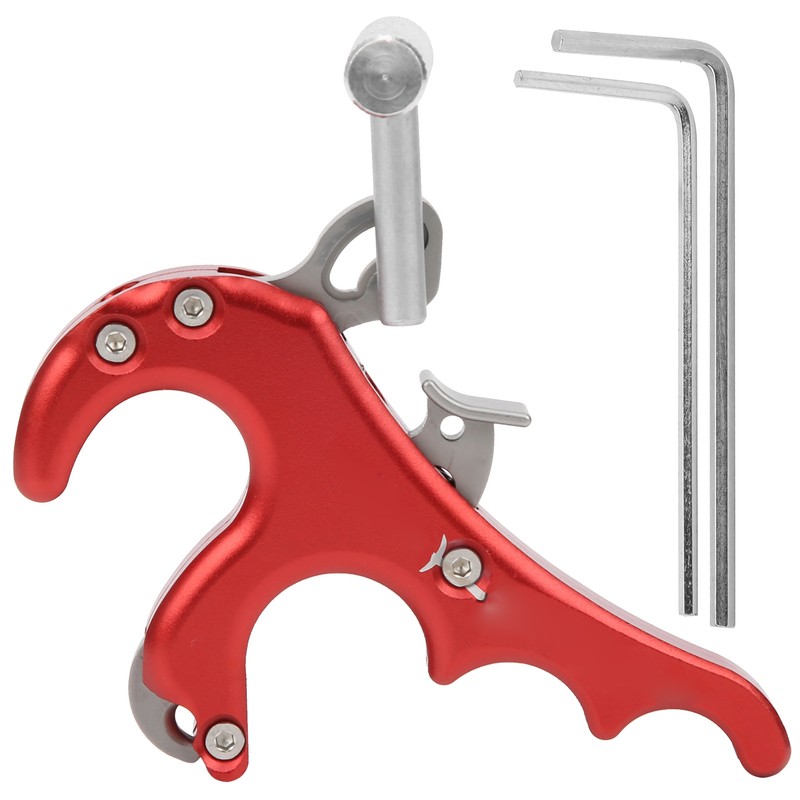 Metal Release Aids Four Fingers Grip Thumb Caliper Trigger Compound