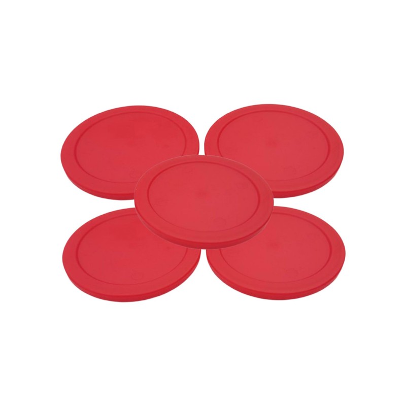 Air Hockey Pucks 2.5-Inch (63mm) – Lightweight Replacement Set for