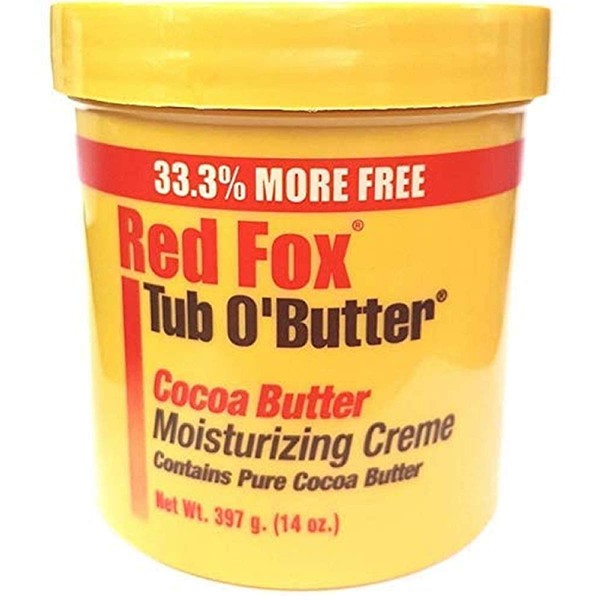 Red Fox Tub O Butter Cocoa Butter Bonus Size 14oz/397ml