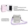 Jectse para Funda Mini 12, Funda Protectora para Cámara Instantánea