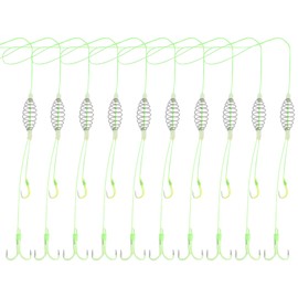 Briny River 10 x Silver and Bighhead Carp Fishing Hooks