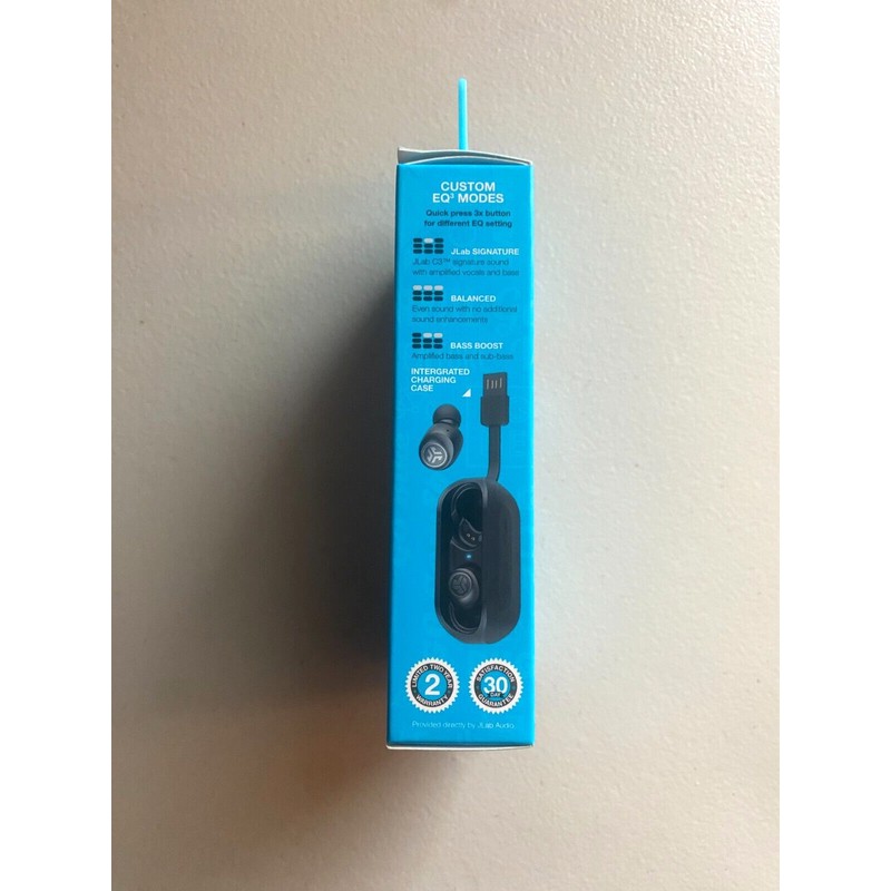 about the condition JLab Go Air True Wireless Earbuds Bluetooth