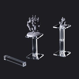 Kalami 2 Sets Flying Miniatures Magnetic Combat Riser for DND with 2" Base, 3D Single Flyer Riser for TTRPGS and Board Games
