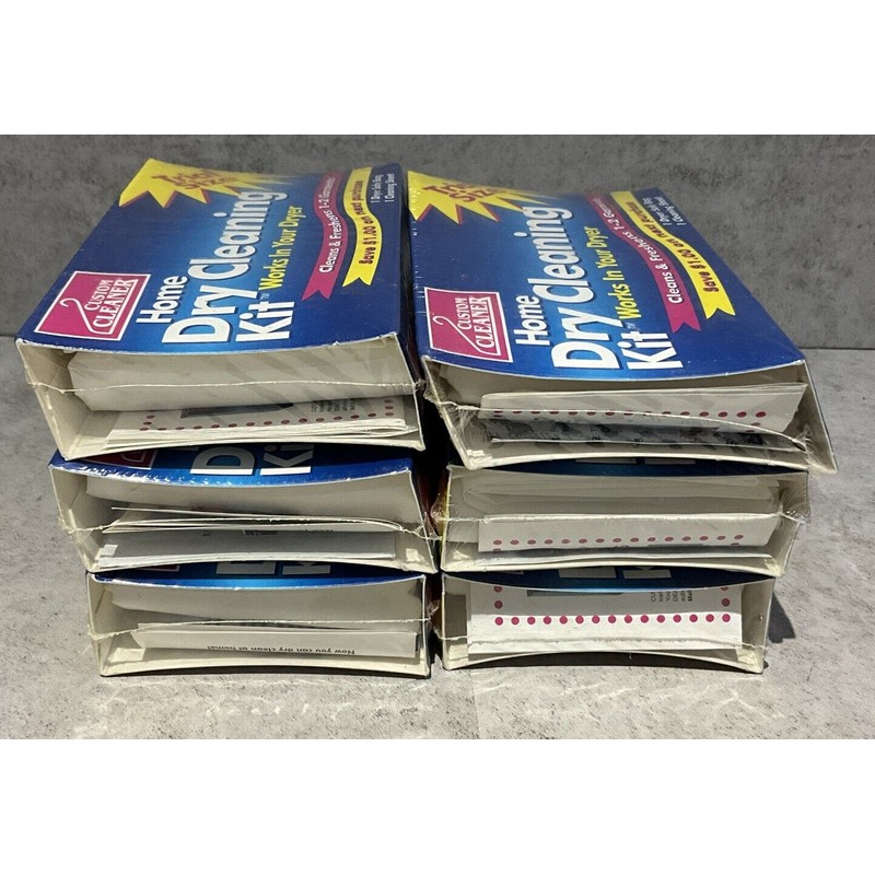 Custom Cleaner Lot Of 6 Custom Cleaners Home Dry Cleaning