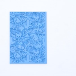 GOTO CLAY TOOLS Palm Leaves Texture sheets for polymer clay with Cutters, Achieves The Same Texture as a Polymer Clay Roller, Trpical pattern Texture mat for polymer Clay – TM-564