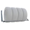 MaxxHaul 70489 Adjustable Wall Mount Folding Tire Storage Adjust From