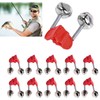 Up to 100PCS Best Bite Clip Fishing Alarm Bells Plastic