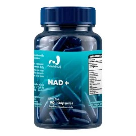 Nad+ Energía Y Longevidad Celular Neutrinus Plus 90 Cápsulas Sin Sabor
