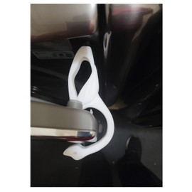 Prop and Stop Swan (Original US Brand) Front Load Washer Door Holder: Helps Your Washer Dry Properly - Prevents Odors (Black Silicone Rubber)
