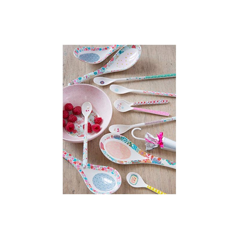 Overbeck and Friends - Melamine Spoon Lilly Rose Long