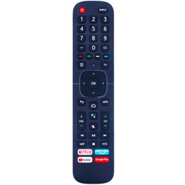 Allimity ERF2K60H Voice Remote Replacement for Hisense TV 65A6101EU HU65A6800FUW HU50A6800FUW 70A56EUA 32H5500G 32H5510G 43H5500G 43H5510G 43H5580G 55H6570G 75H6570G 55H9G 65H9050F 55H9050F 65H8050F