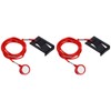 PATIKIL Universal Treadmill Magnet Safety Key 0.75inch, 2 Pack Treadmill