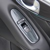 Carbon Fiber Door Window Lift Switch Panel Cover Trim Accessories