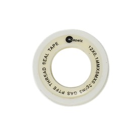 Dapetz® 2 x PTFE Gas Thread Sealing Tape - 12mm x 5m White Teflon Tape, Thicker Than Standard PTFE, Prevents Bi-Metal Corrosion for Gas Fittings