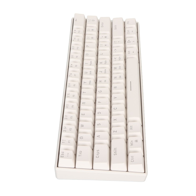 61 Key Mechanical Keyboard Portable Compact 60% Gaming Keyboard with