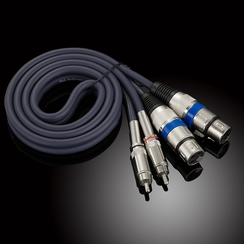 XLR Cable, 2XLR Female to 2RCA (Male) Canon XLR Canon