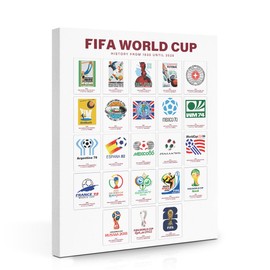 Soccer Gifts Canvas Wall Art Framed Art Football Gifts Football Room Decor Sports Paintings Soccer Coach Gifts Wall Decor Prints Picture for Boys Room Gallery Sports Club Home Decor 11.4×15 inch