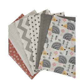 babrause Patchwork Cotton Fabric Bundle 12 x (25 x 35 cm)