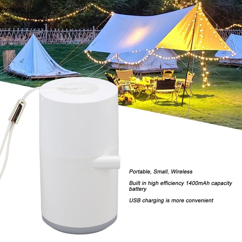 Electric Vacuum Pump USB Charging Inflatable Pump with 4 Lighting