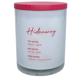OCS Designs Hideaway Scented Candle,White,Medium