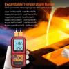 Proster Digital Thermometer Dual Channel Thermocouple Thermometer with Two K-