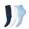 Fila 3 pairs of socks Quarter sneaker socks Trainer unisex