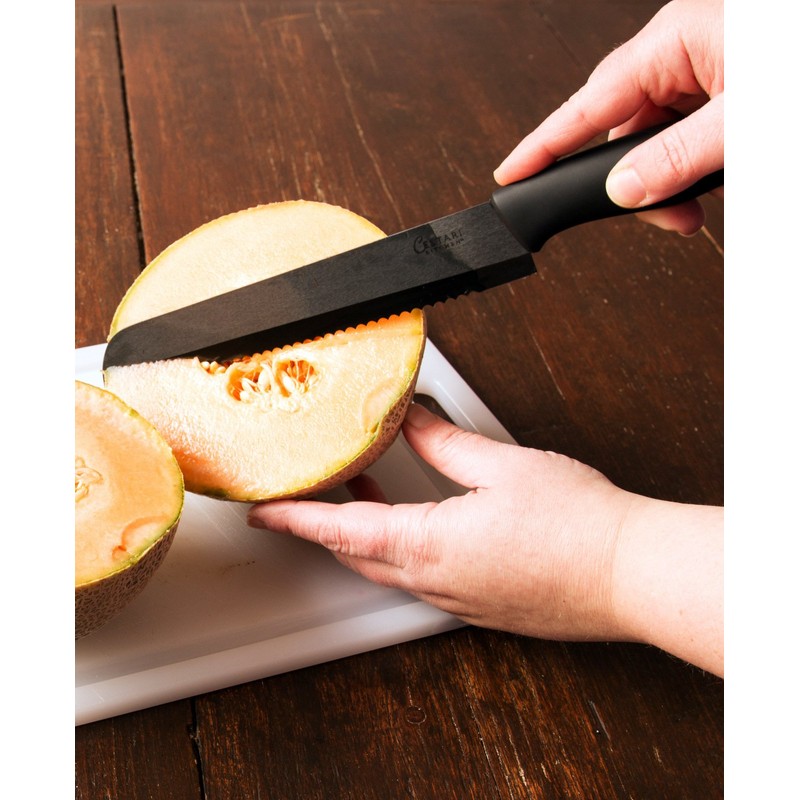 Cestari Advanced Ceramic Revolution Bread Knife - 8 Inch Razor