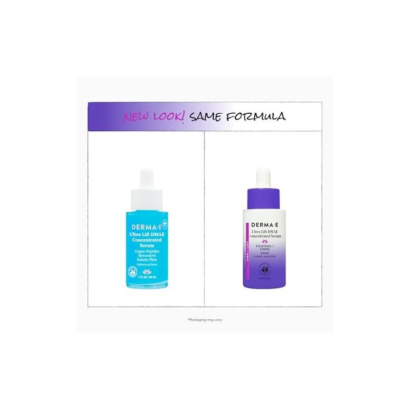 Derma-e Ultra Lift Dmae Concentrated Serum Unisex 1 Oz, 1