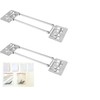 Marine Part Depot Adjustable Stainless Steel RV Shower Corner Storage
