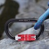 Safety Lock O Buckle Outdoor Rock Mountain Climbing Rescue Carabiner