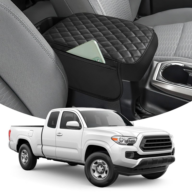 JOYTUTUS Center Console Cover with Pocket Compatible with 2024 2025