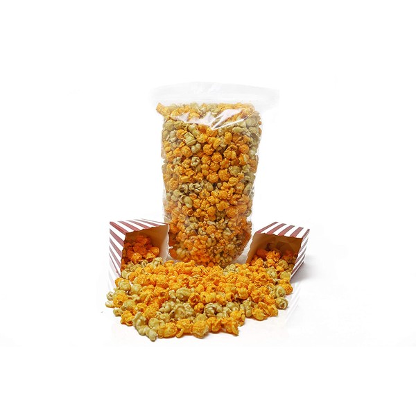 Pop’N Popcorn ‘The BIG One’ Caramel and Cheese (24 oz): Perfect Sweet and Salty Snack| The Perfect Size Bag For a Movie Night or to Satisfy a Craving | Resealable Bag | Handcrafted when You Order to