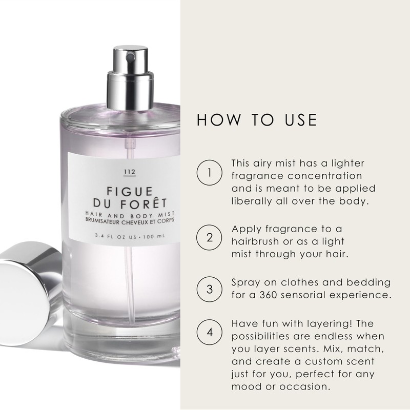 Le Monde Gourmand Fleur Monoi Hair & Body Mist -