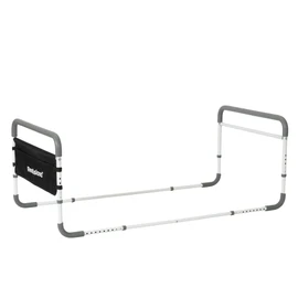 Dual Bed Side Hand Rail, Bed Assist Rail Adjustable Medical Hospital Assistive Devices Bed Rails for Elderly Adults, Fits Queen, Full & Twin Beds