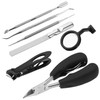 Navaris Thick Nail Clipper Set for Ingrown Nail - Precise