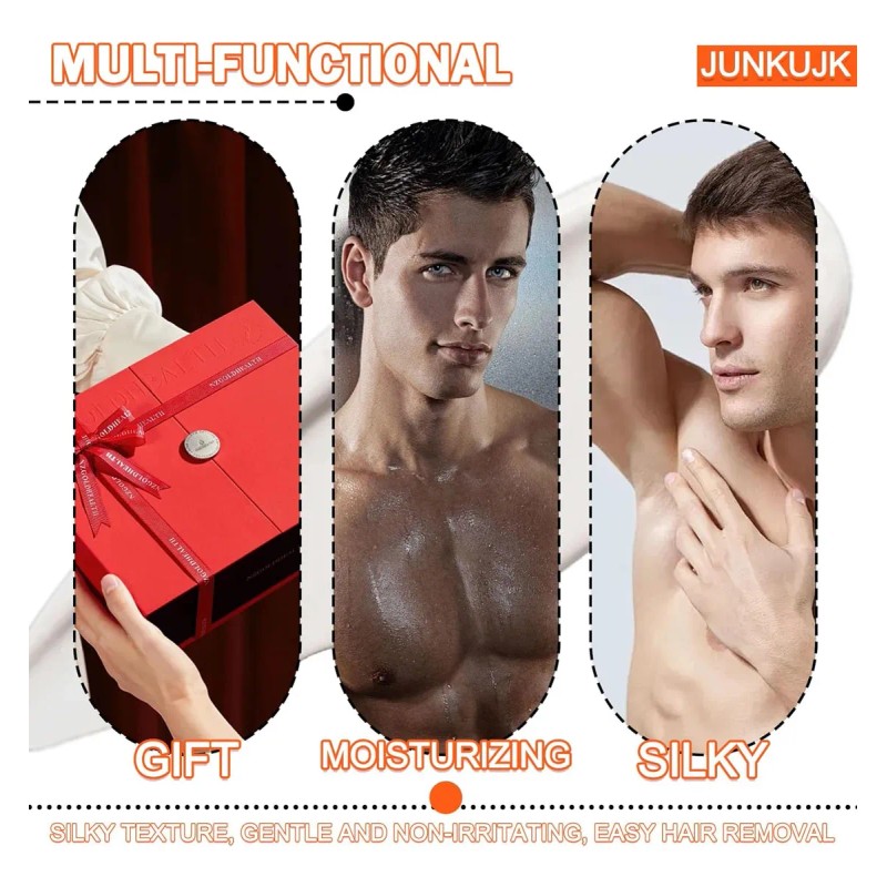 Crema Depilatoria Íntima/privada Para Hombres, Fácil De Apli