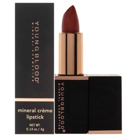 Youngblood Mineral Creme Lipstick - Smolder for Women - 0.14 oz Lipstick