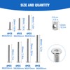 Crib Screws,28Sets Baby Bed Crib Screws Hardware Replacement Kit,Bunk Bed