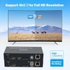 4K HDTV 120M KVM Extender HDMI-Compatible USB Extender Over CAT6